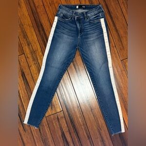 Donna Kit from the Kloth Women's Blue Jeans with Side Stripe